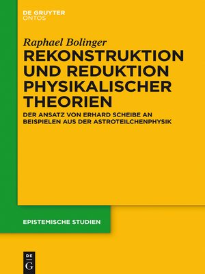 cover image of Rekonstruktion und Reduktion physikalischer Theorien